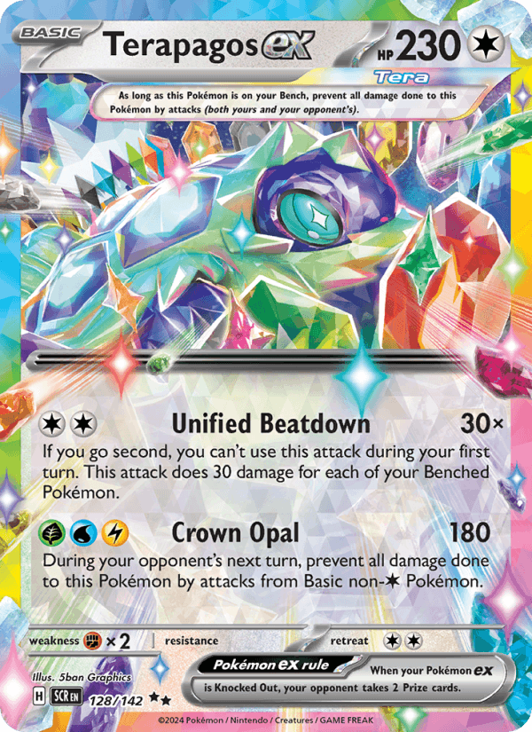 Terapagos ex 128/142 — Stellar Crown