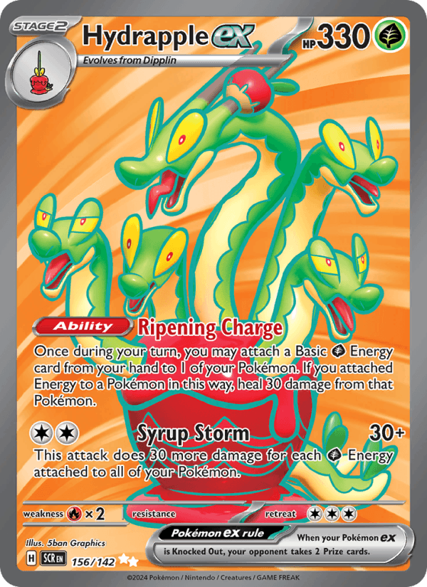 Hydrapple ex 156/142 — Stellar Crown
