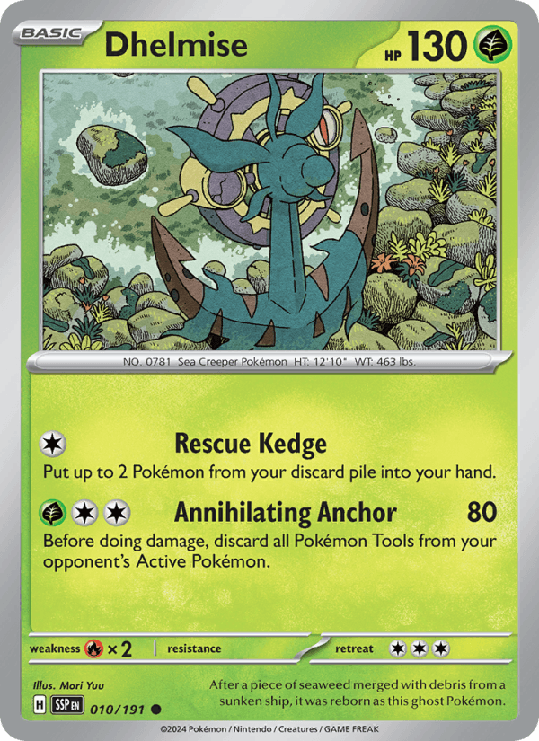 Dhelmise 010/191 — Surging Sparks