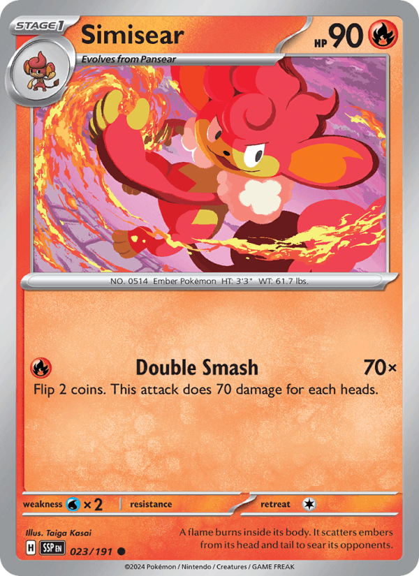 Simisear 023/191 — Surging Sparks