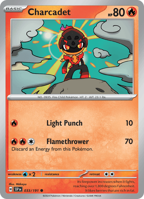 Charcadet 033/191 — Surging Sparks