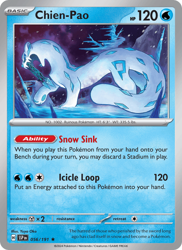 Chien-Pao 056/191 — Surging Sparks