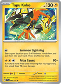 Tapu Koko 065/191 — Surging Sparks