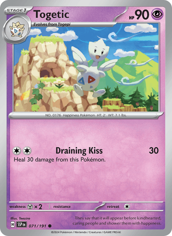 Togetic 071/191 — Surging Sparks
