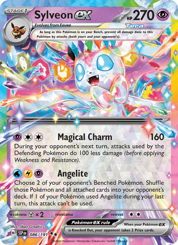 Sylveon ex 086/191 — Surging Sparks