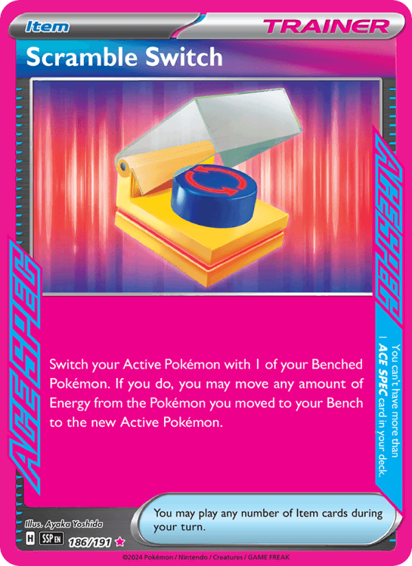 186/191 — Scramble Switch — Surging Sparks