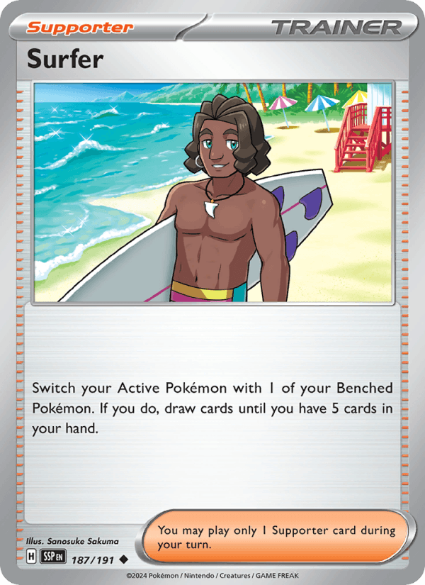 187/191 — Surfer — Surging Sparks