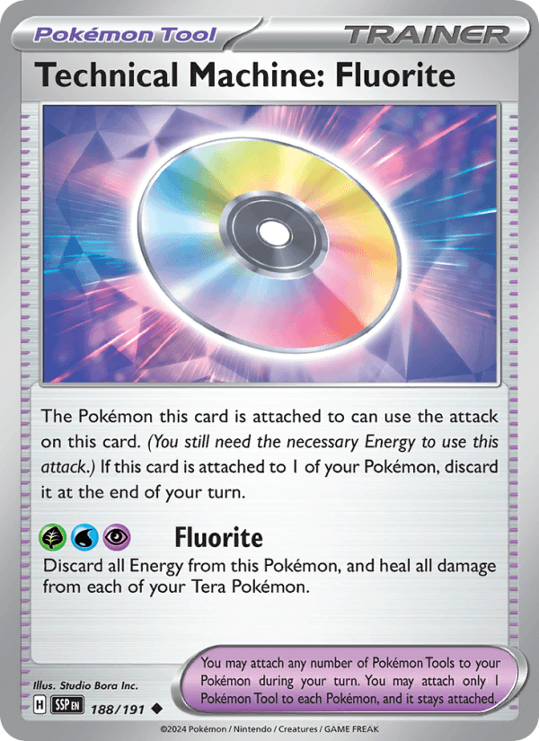 188/191 — Technical Machine: Fluorite — Surging Sparks