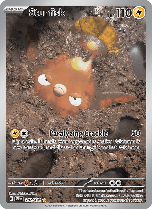 202/191 — Stunfisk — Surging Sparks