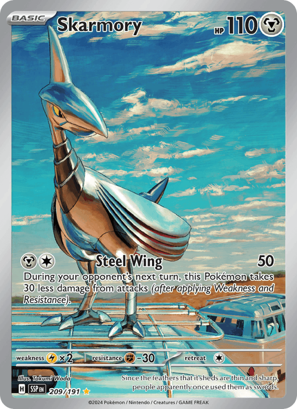 209/191 — Skarmory — Surging Sparks