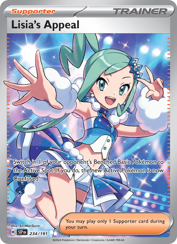 234/191 — Lisia's Appeal — Surging Sparks