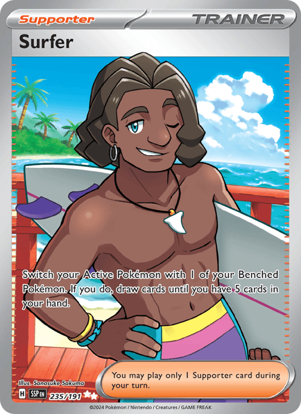 235/191 — Surfer — Surging Sparks