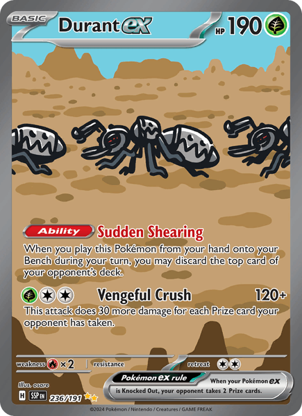 236/191 — Durant ex — Surging Sparks
