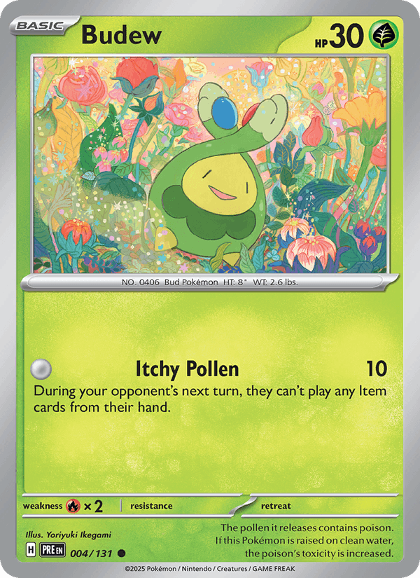 Budew 004/131 — Prismatic Evolutions