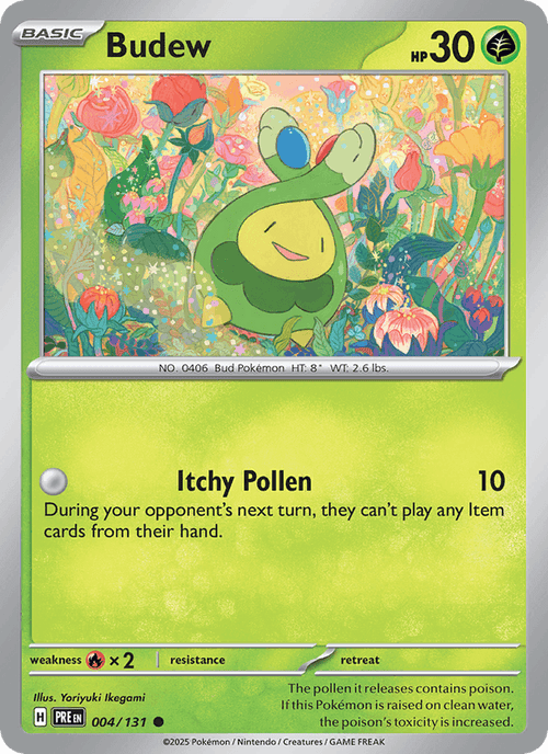 Budew 004/131 — Prismatic Evolutions