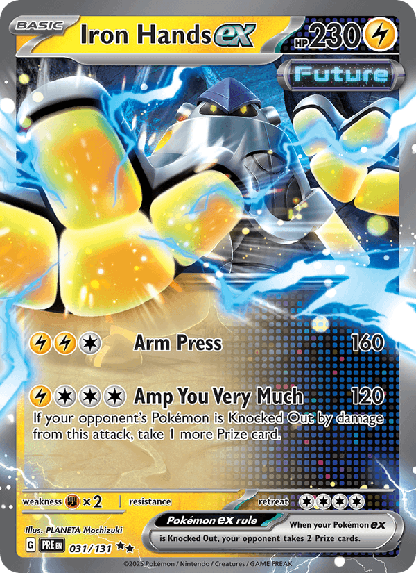 Iron Hands ex 031/131 — Prismatic Evolutions