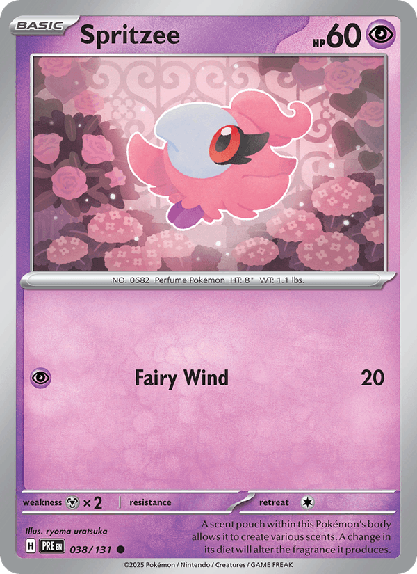 Spritzee 038/131 — Prismatic Evolutions
