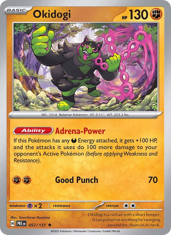Okidogi 057/131 — Prismatic Evolutions