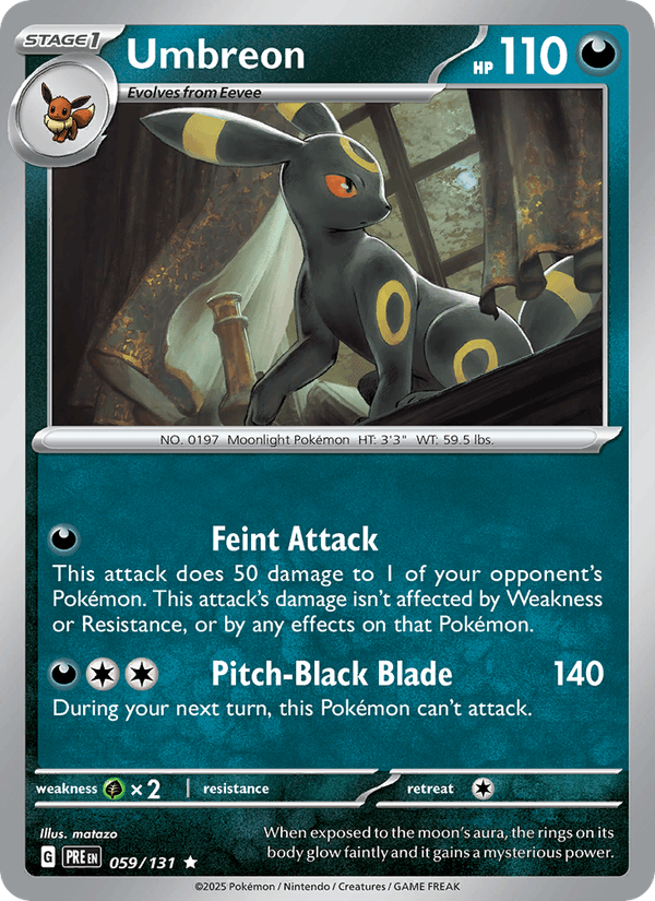 Umbreon 059/131 — Prismatic Evolutions