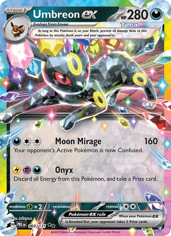 Umbreon ex 060/131 — Prismatic Evolutions