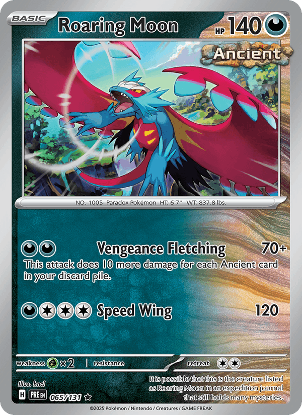 Roaring Moon 065/131 — Prismatic Evolutions