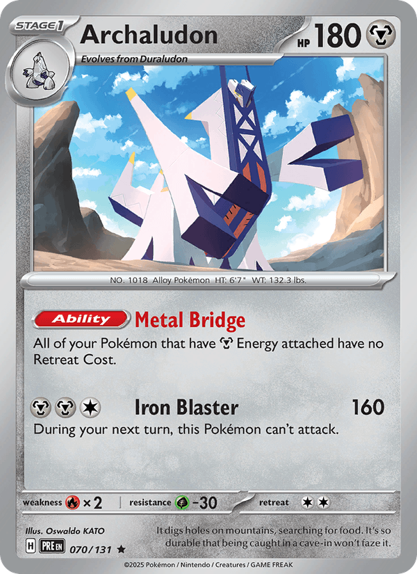 Archaludon 070/131 — Prismatic Evolutions