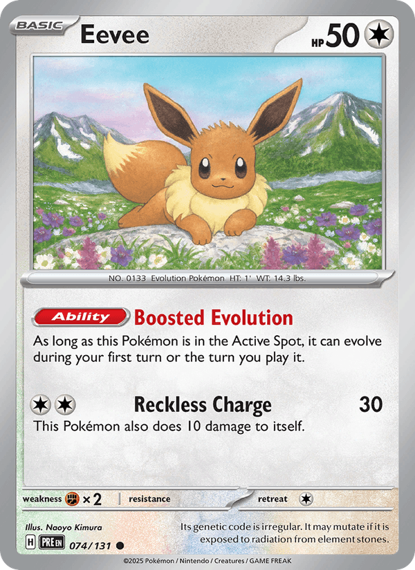 Eevee 074/131 — Prismatic Evolutions
