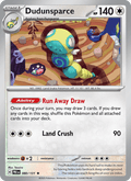 Dudunsparce 080/131 — Prismatic Evolutions