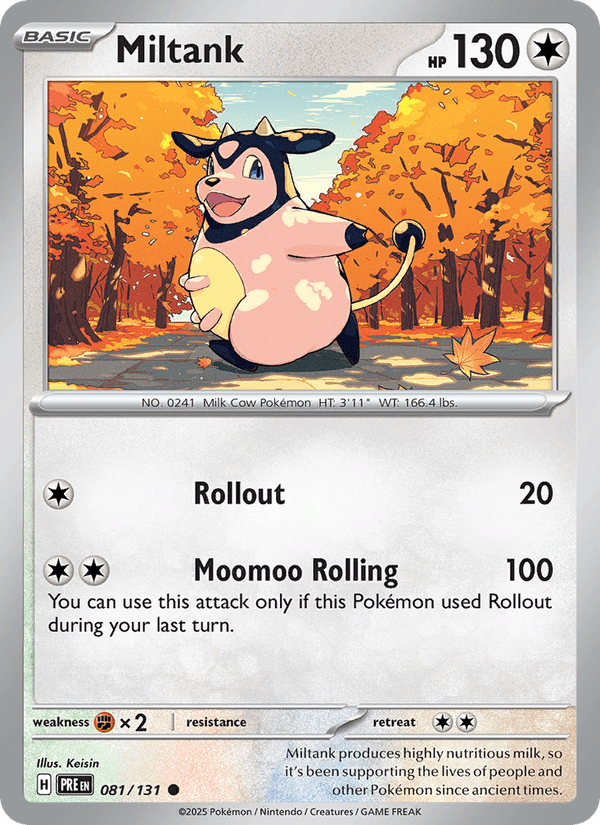 Miltank 081/131 — Prismatic Evolutions