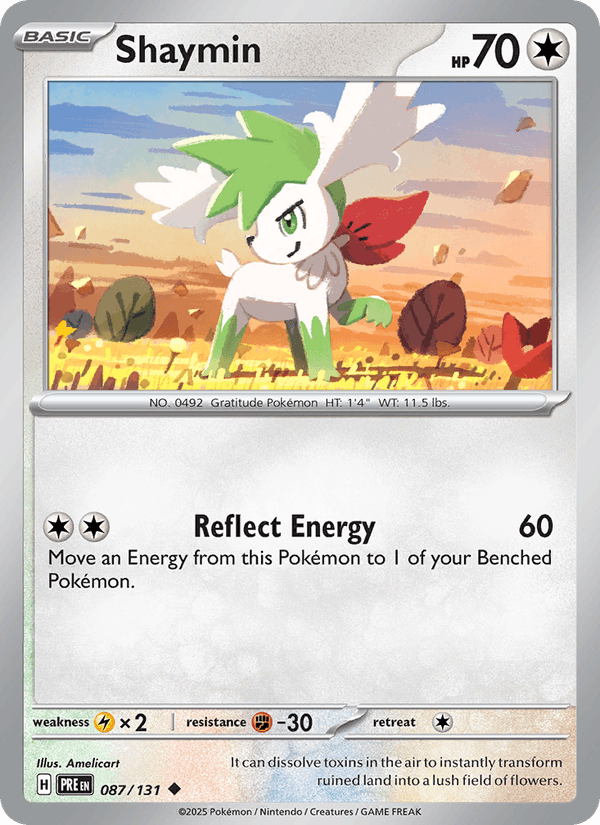 Shaymin 087/131 — Prismatic Evolutions