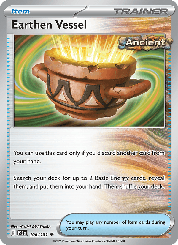 Earthen Vessel 106/131 — Prismatic Evolutions