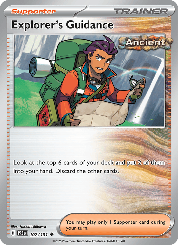Explorer's Guidance 107/131 — Prismatic Evolutions