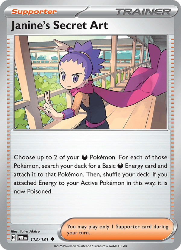Janine's Secret Art 112/131 — Prismatic Evolutions