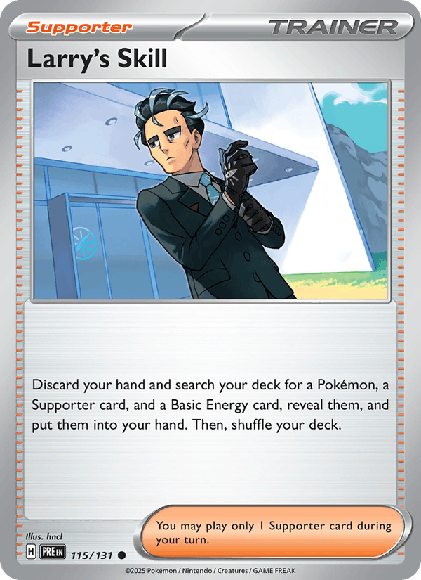 Larry's Skill 115/131 — Prismatic Evolutions