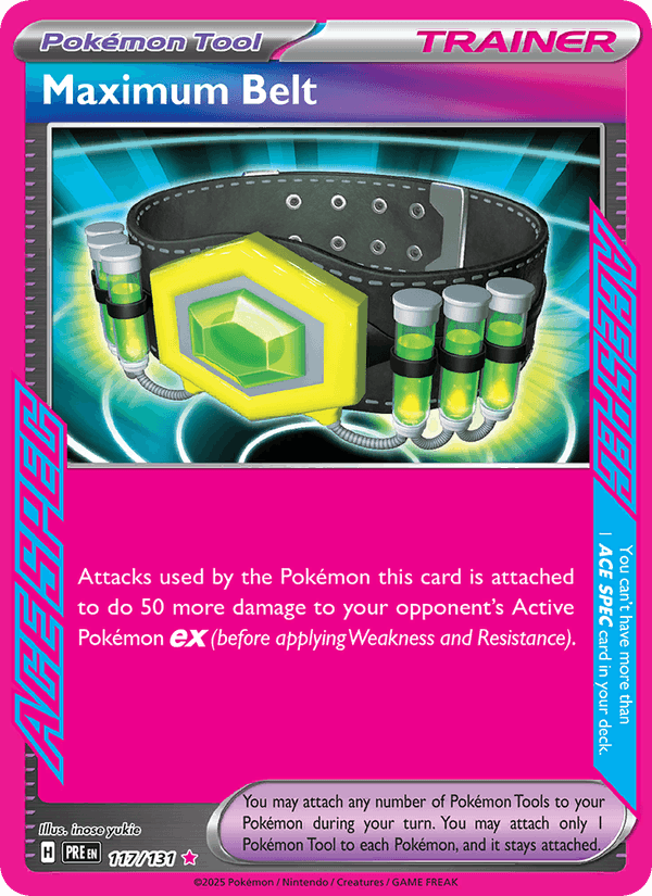 Maximum Belt 117/131 — Prismatic Evolutions
