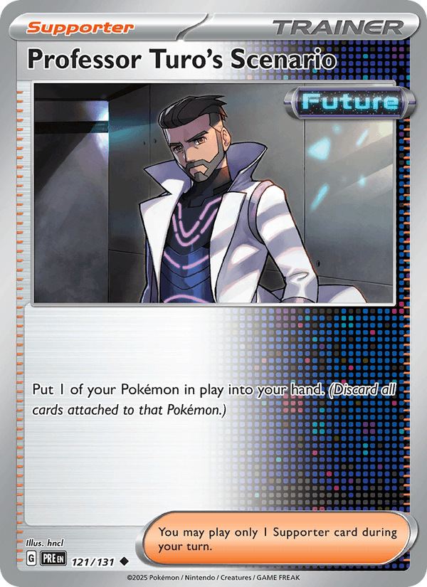Professor Turo's Scenario 121/131 — Prismatic Evolutions