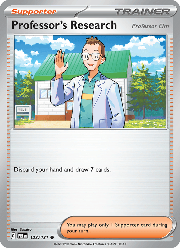 Professor's Research 123/131 — Prismatic Evolutions
