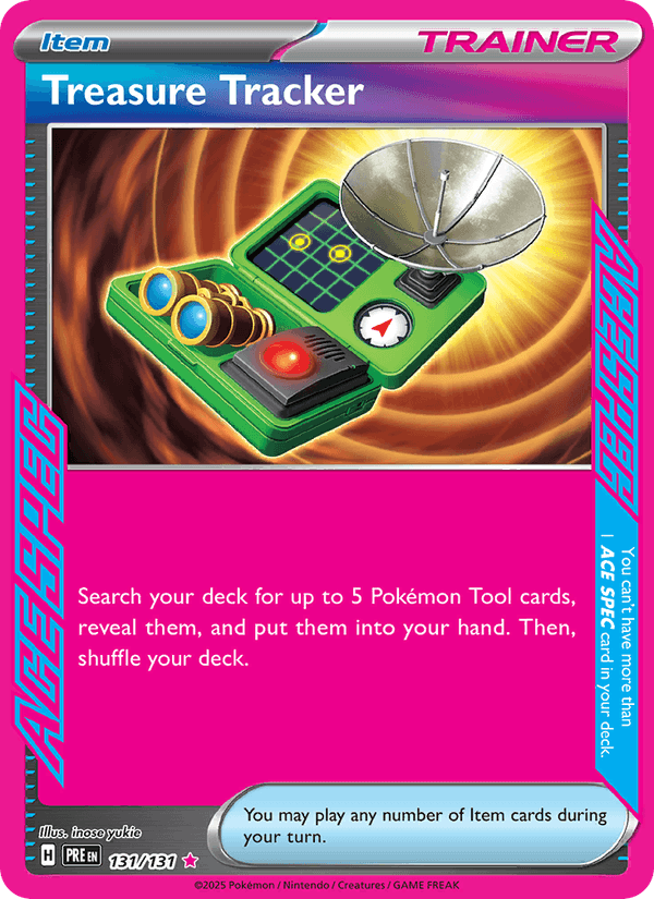 Treasure Tracker 131/131 — Prismatic Evolutions