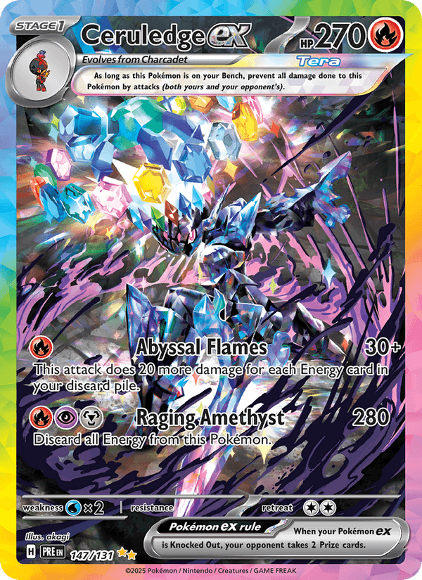 Ceruledge ex 147/131 — Prismatic Evolutions