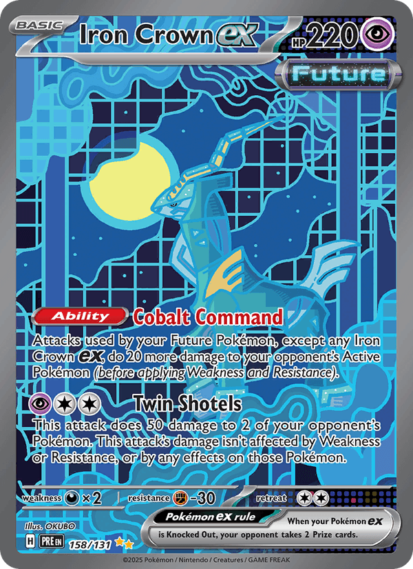 Iron Crown ex 158/131 — Prismatic Evolutions