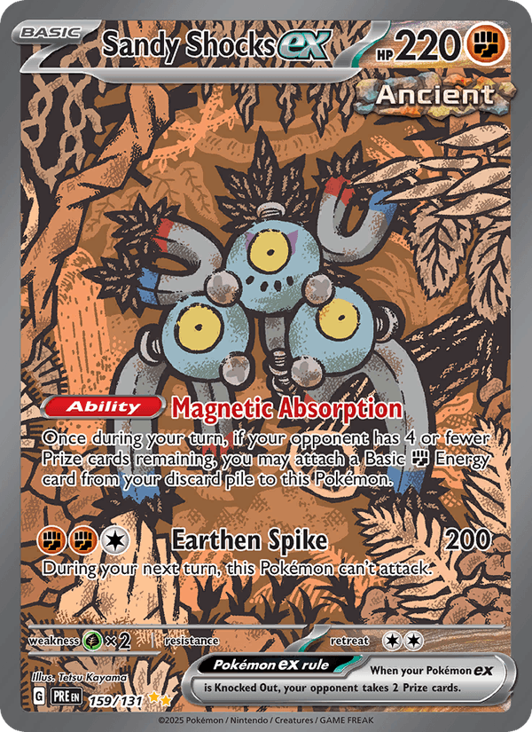 Sandy Shocks ex 159/131 — Prismatic Evolutions