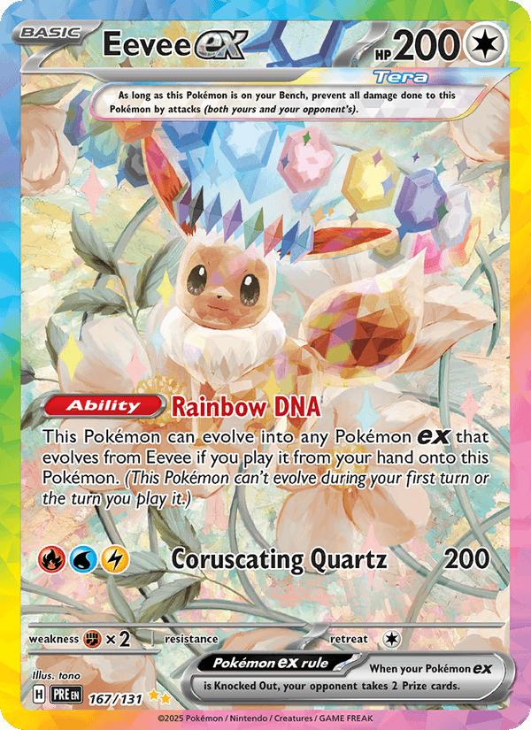 Eevee ex 167/131 — Prismatic Evolutions