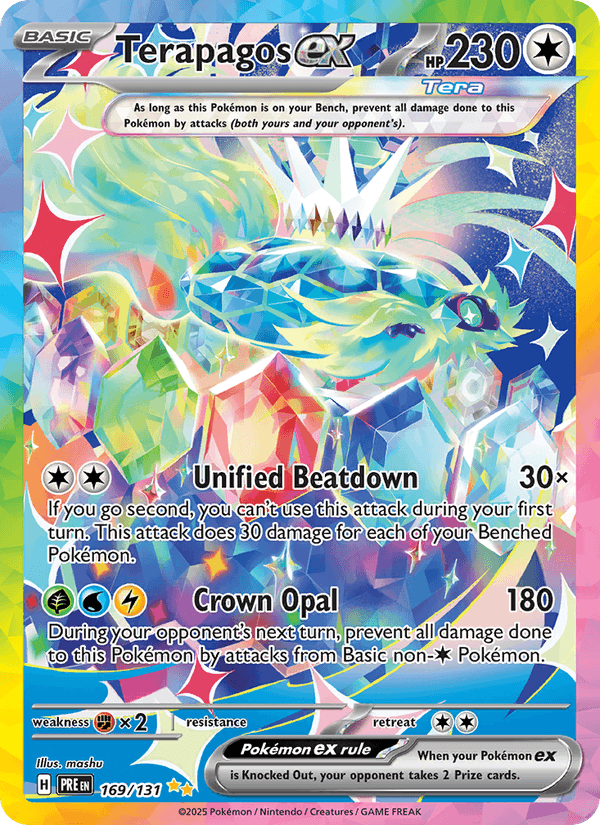 Terapagos ex 169/131 — Prismatic Evolutions