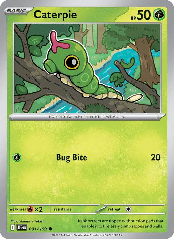 001/159 — Caterpie — Journey Together