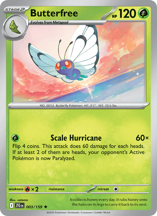 003/159 — Butterfree — Journey Together