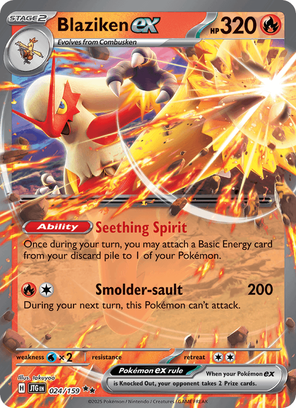 024/159 — Blaziken ex — Journey Together
