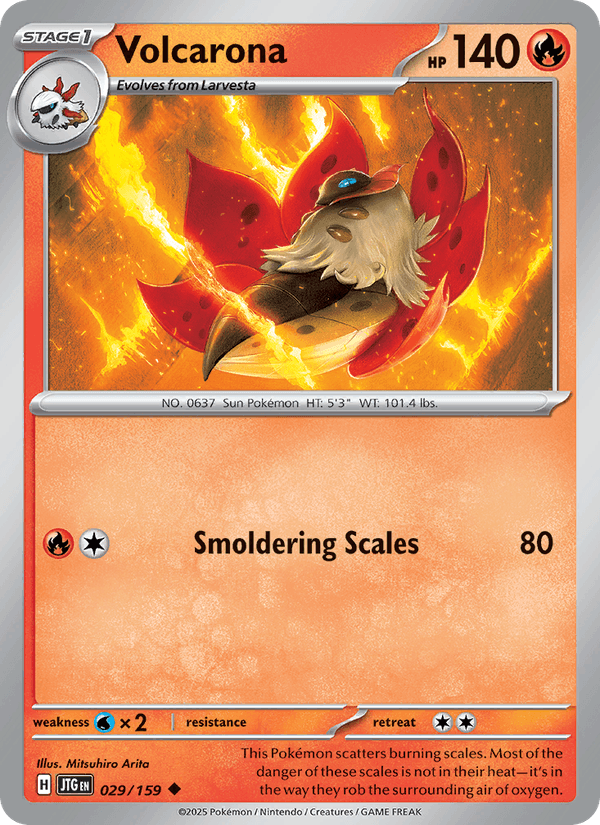 029/159 — Volcarona — Journey Together