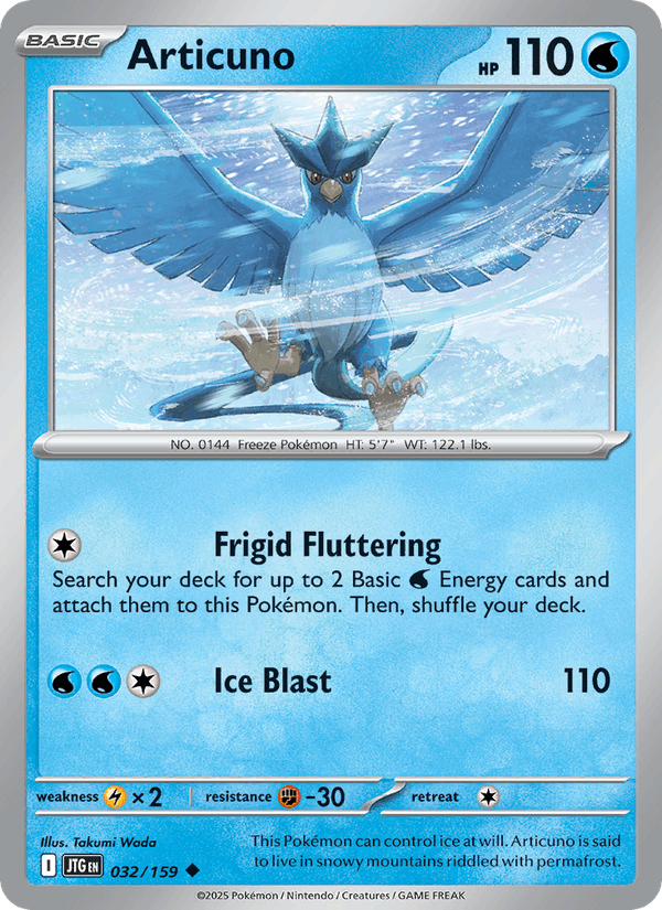 032/159 — Articuno — Journey Together