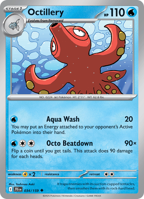 034/159 — Octillery — Journey Together