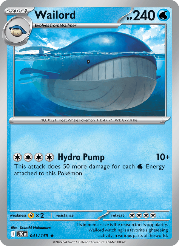 041/159 — Wailord — Journey Together